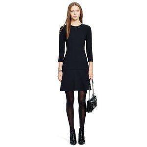 Ralph Lauren Black Label Elegant Black Mini Dress